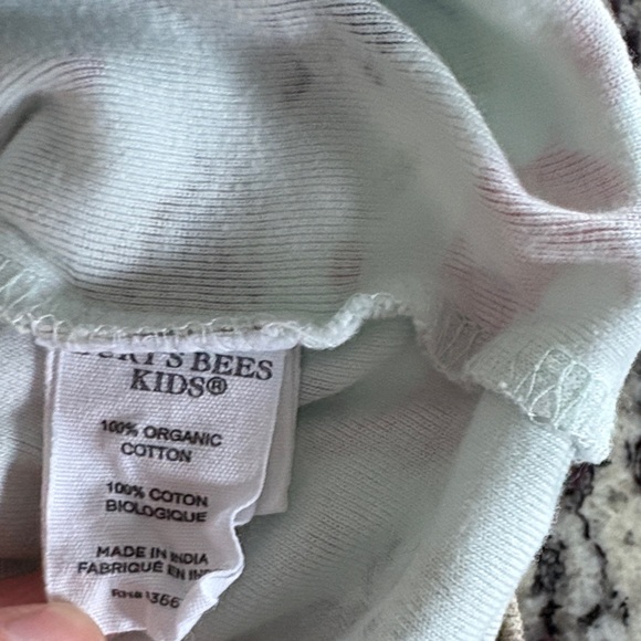 Burt’s Bees Kids Animal PJ Top - Picture 3 of 4